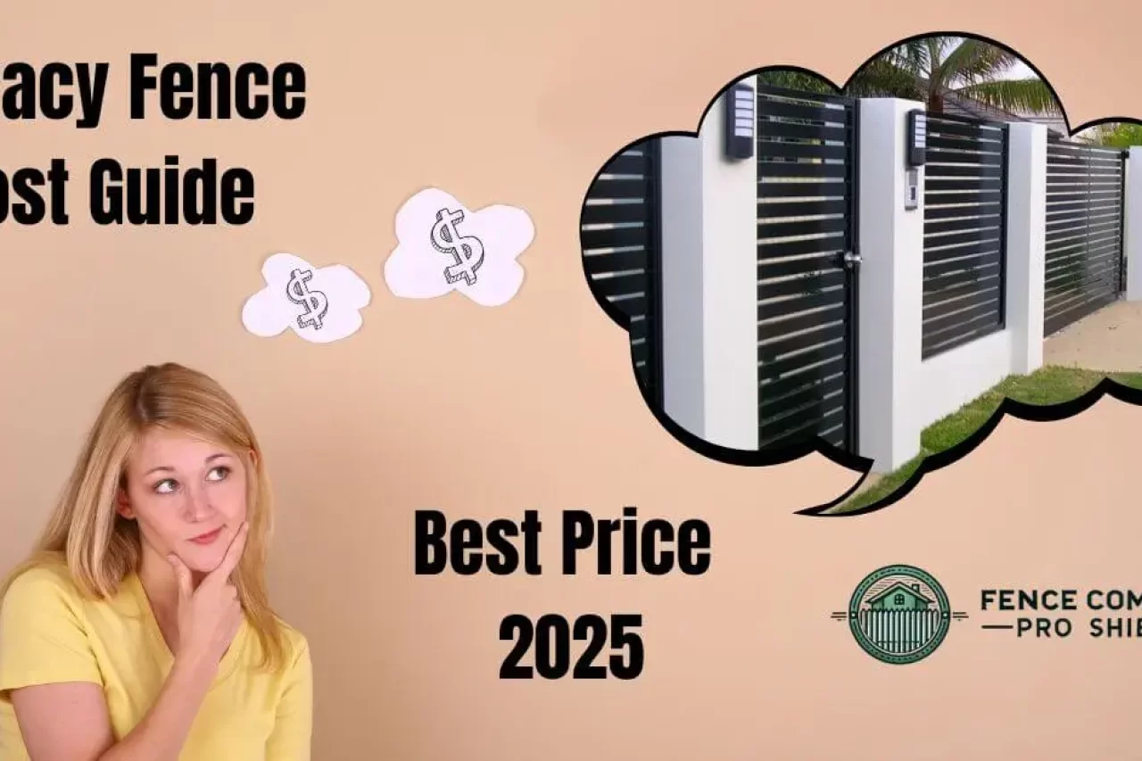 Privacy Fence Cost Guide