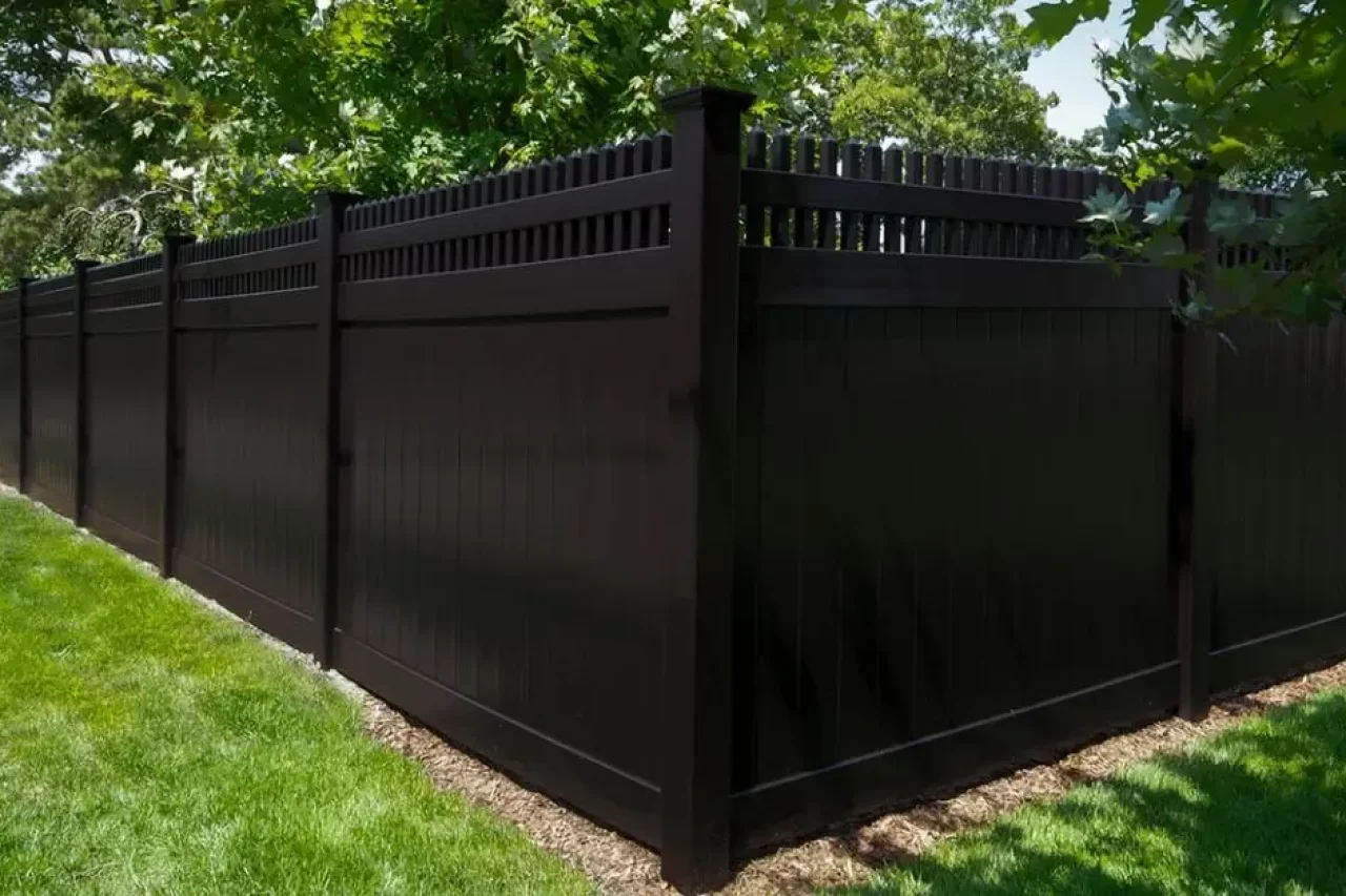 Vinyl-black-fence